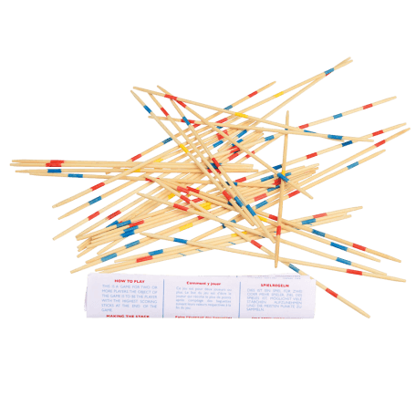 Wooden Pick Up Sticks Game