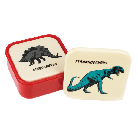 Prehistoric Land Snack Boxes (set Of 3)