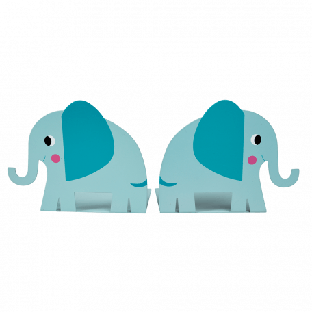 Elvis The Elephant Bookends (set Of 2)