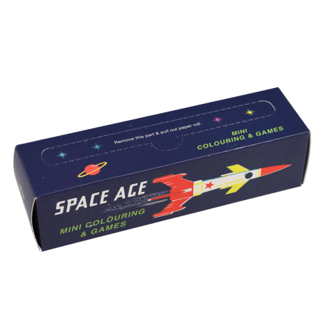 Space Age Mini Colouring And Games