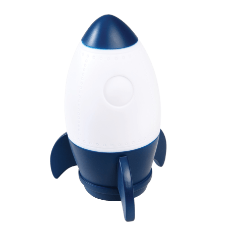 Space Age Rocket Night Light