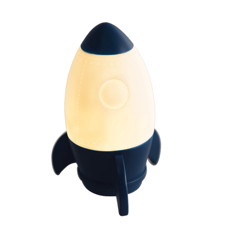 Space Age Rocket Night Light