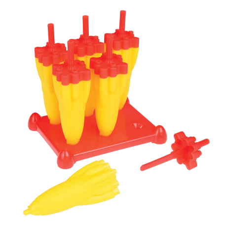 Space Age Rocket Ice Lolly Moulds