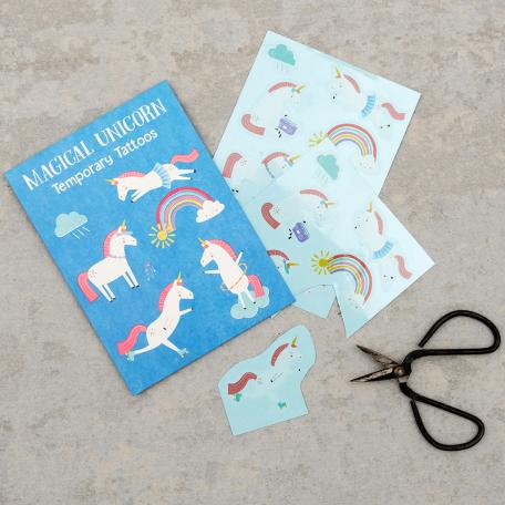 Magical Unicorn Temporary Tattoos (2 Sheets)