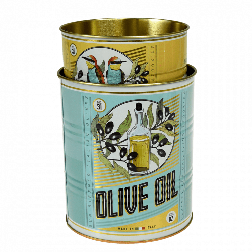 ﻿Olive Oil Storage Tins (set Of 2) | ﻿Rex London