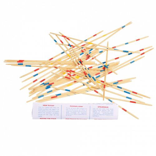 ﻿wooden Pick Up Sticks Game 