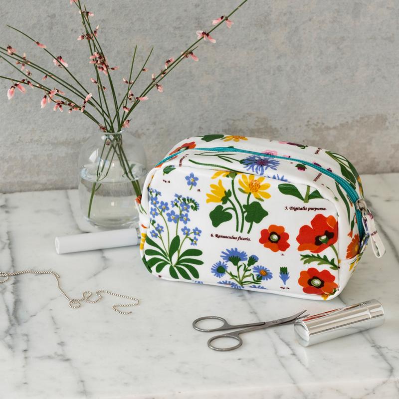 Oilcloth makeup online bag