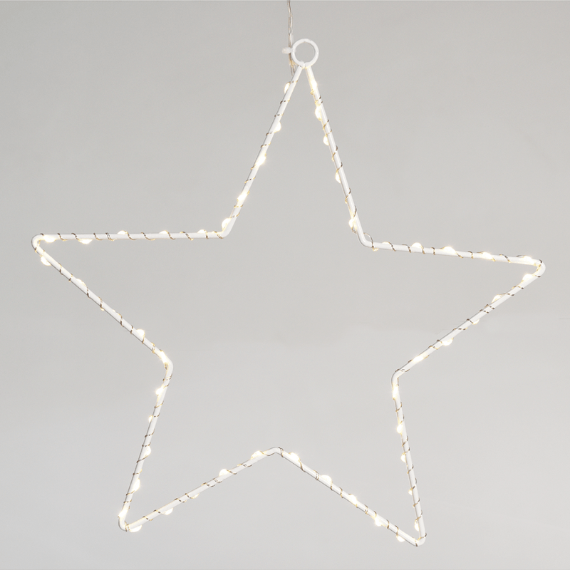 ﻿Metal star LED light | ﻿Rex London