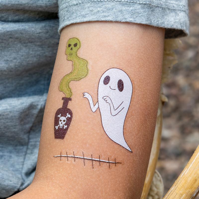 1PC Halloween Bloody Wound Tattoo Sticker Trick Scary Waterproof Temporary  Tattoo DIY Fake Tattoo Decoration for Halloween Party - AliExpress