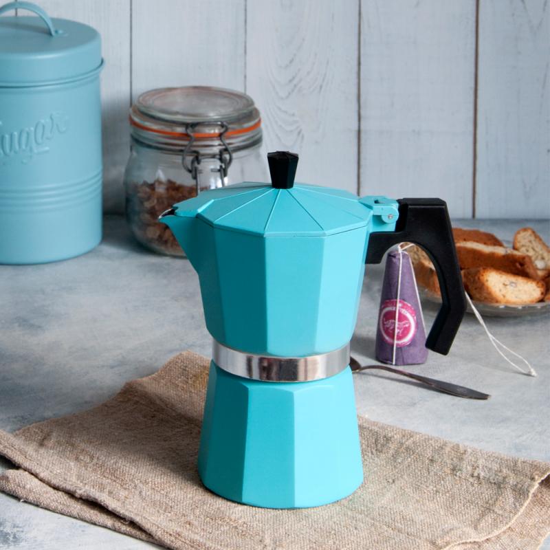 Turquoise coffee clearance pot