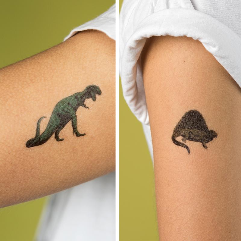 Nuukk Organic Temporary Tattoo | Dinosaur | Conscious Craft
