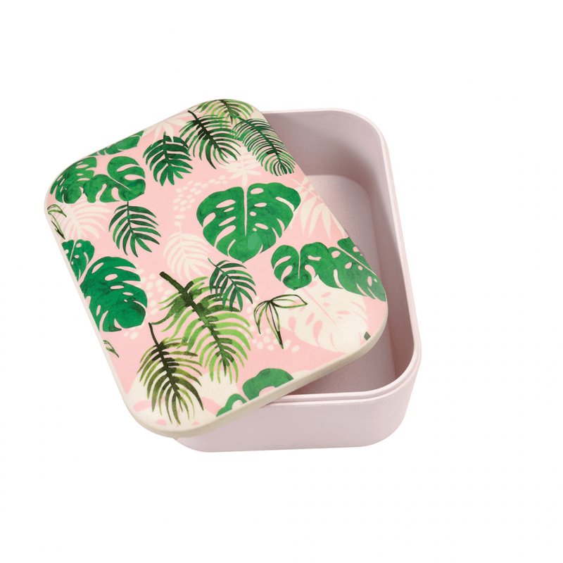 ﻿Tropical Palm Bamboo Lunch Box | ﻿Rex London