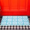 Blue Friendship Doormat