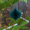 Green Round Honeycomb Christmas Decoration