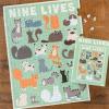 Nine Lives 1000 Piece Puzzle