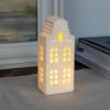 Matt ceramic LED decoration - Medium house