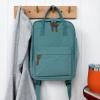 compact backpack blue