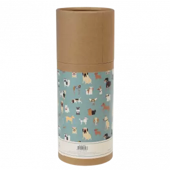 Best in Show Recycled Cotton Apron cardboard tube back