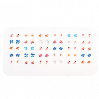 Fairies In The Garden Stick On Earrings