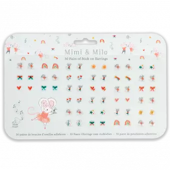 Mimi And Milo Stick On Earrings