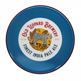 Round Serving Tray - Old Leopard Brewery