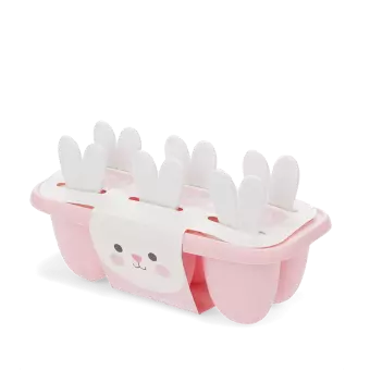 Bunny ear ice lolly mould - Pink