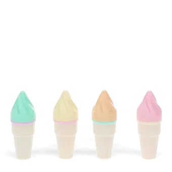 Mini highlighters (set of 4) - Ice cream