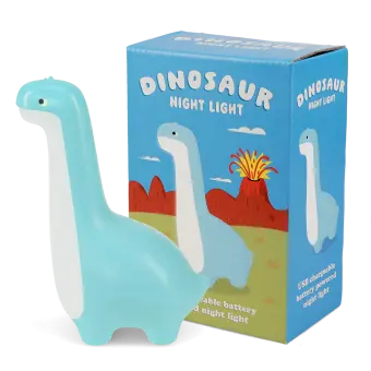 USB rechargeable dimmable night light - Dinosaur