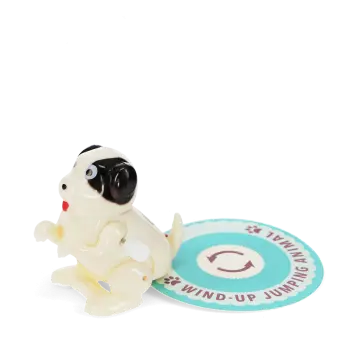Wind-up jumping animal toy - Dog