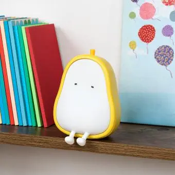 USB rechargeable dimmable night light - Kawaii Pear