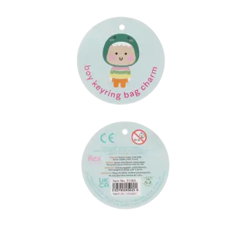 Keyring bag charm - Boy