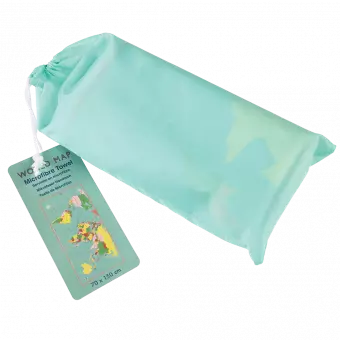 World Map Microfibre Towel