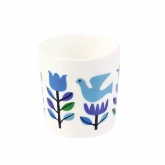 Folk Doves Egg Cup