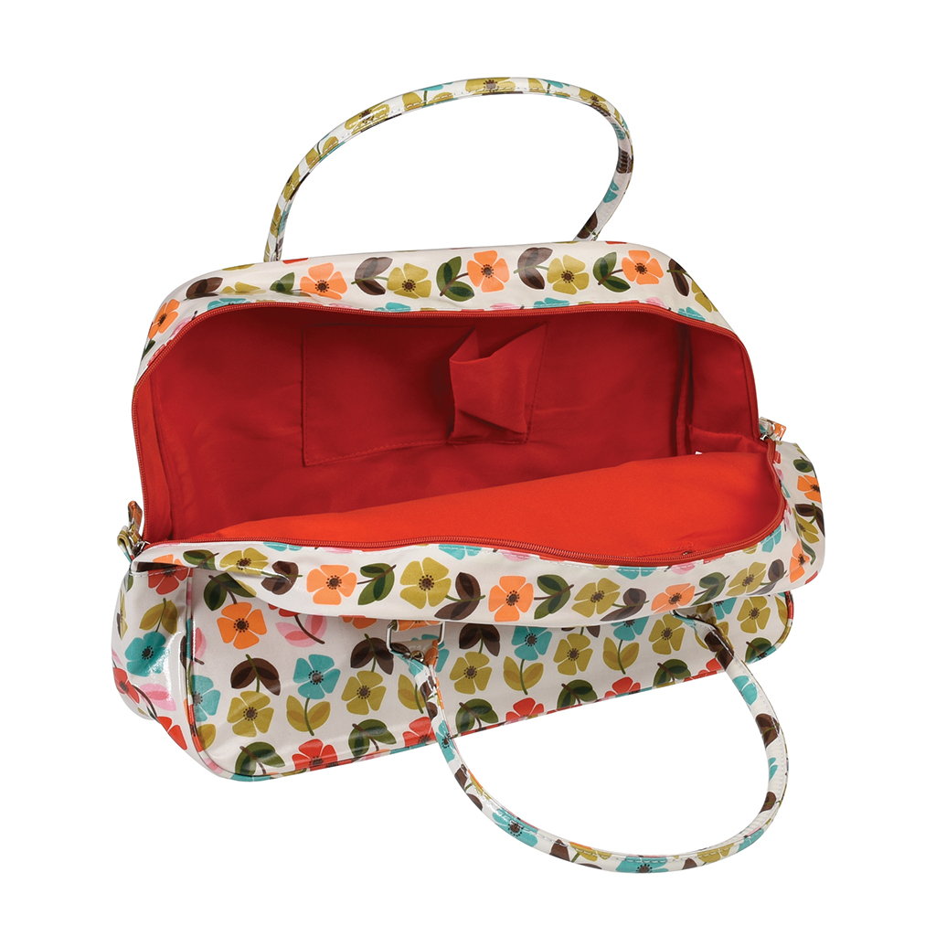 Mid Century Poppy Weekend Bag | Rex London (dotcomgiftshop)