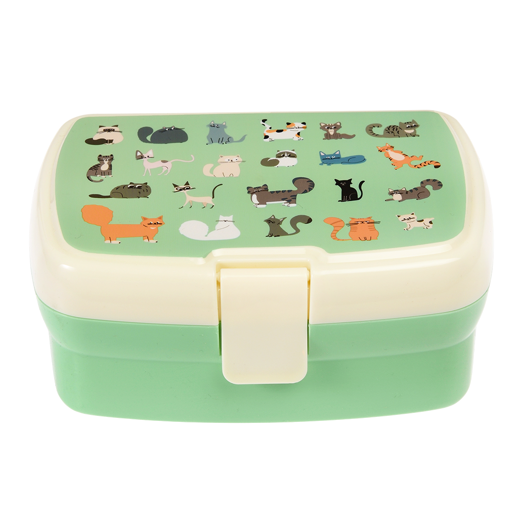 Nine Lives Lunch Box With Tray | Rex London