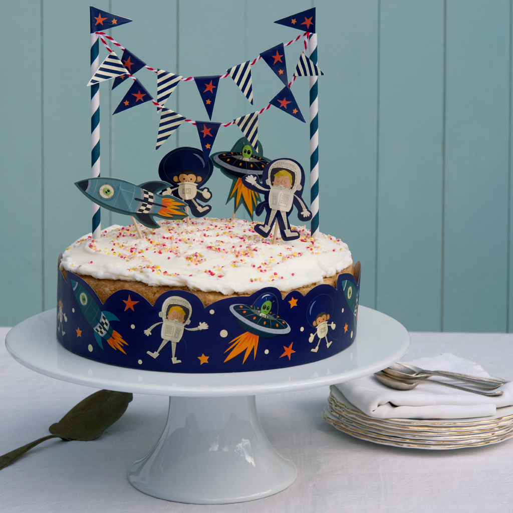 Space Adventures Cake Bunting Rex London