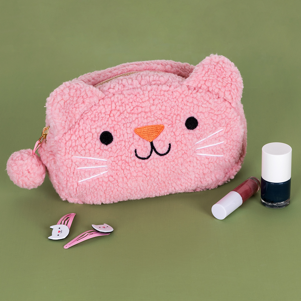 Cookie The Cat Makeup Bag | Rex London (dotcomgiftshop)