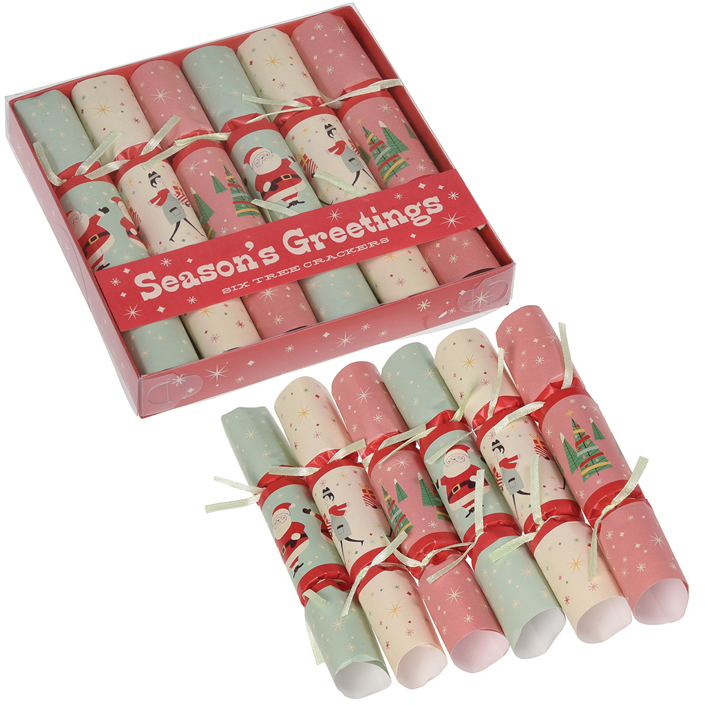 Festive Family Small Christmas Crackers | Rex London