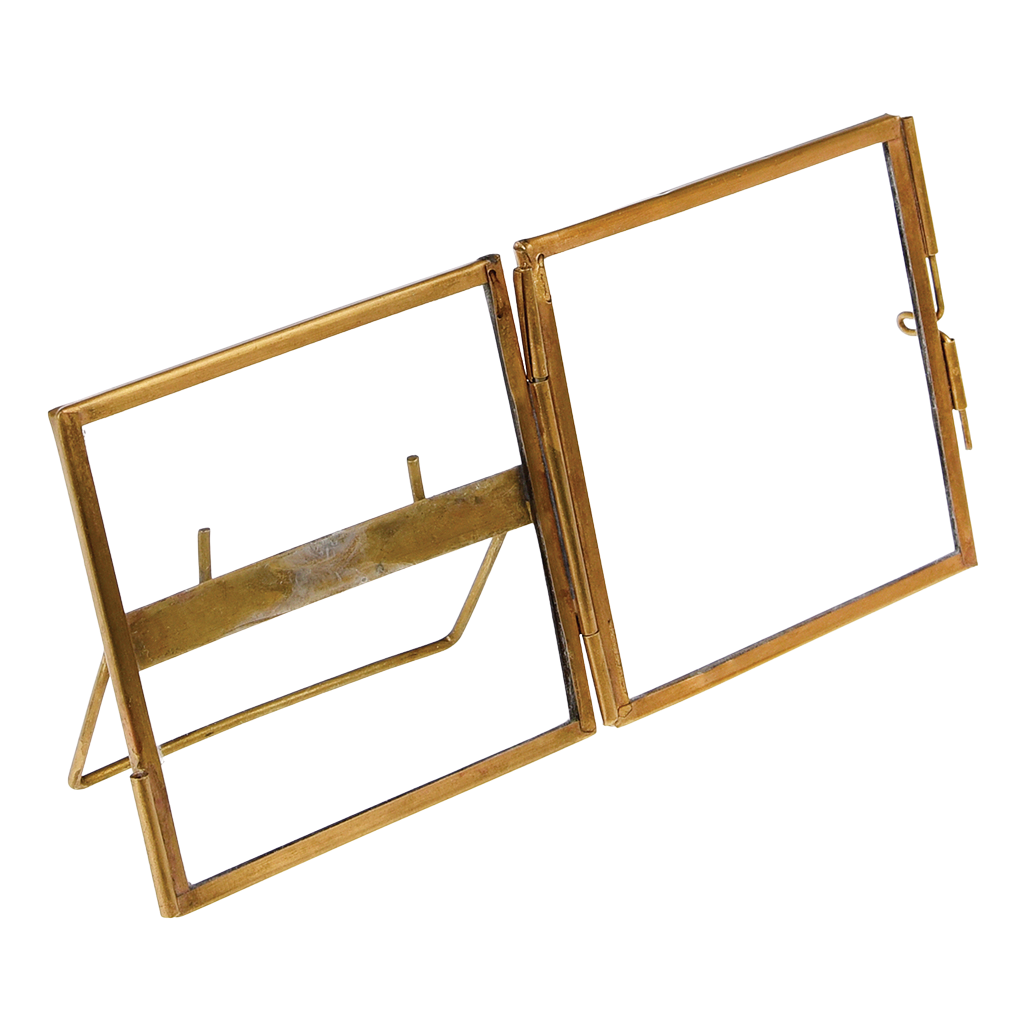 Standing Brass Frame 8x8cm Rex London