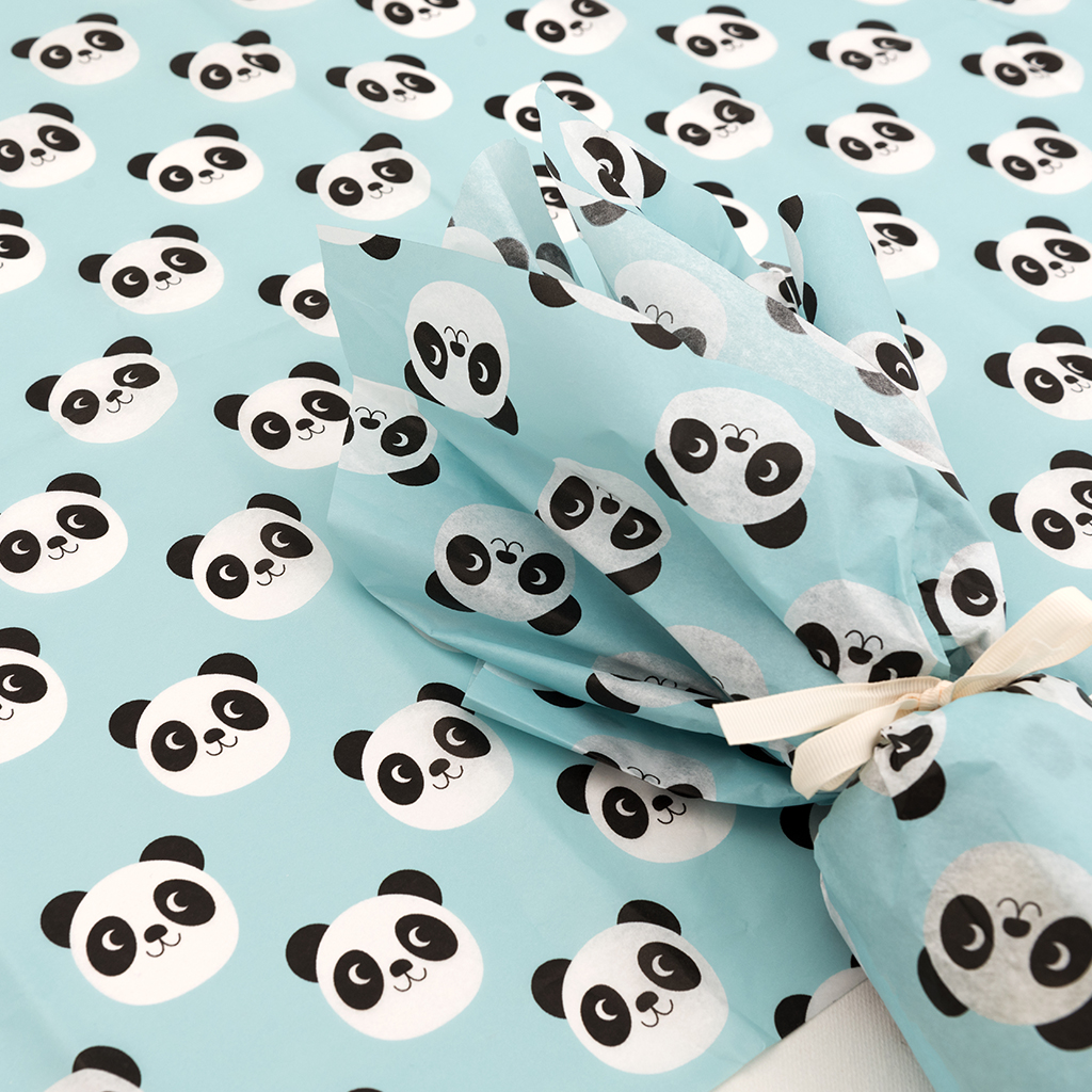 Miko The Panda Tissue Paper (10 Sheets) | Rex London