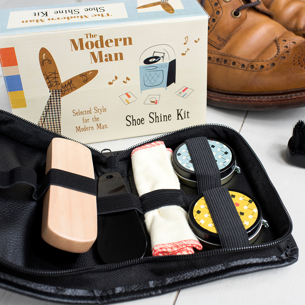 The Modern Man Shoe Shine Kit | Rex London