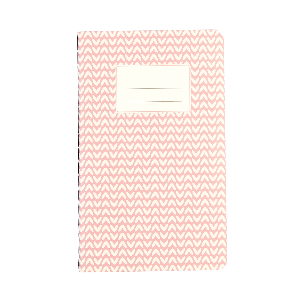 Small Pink Abstract Notebook | Rex London