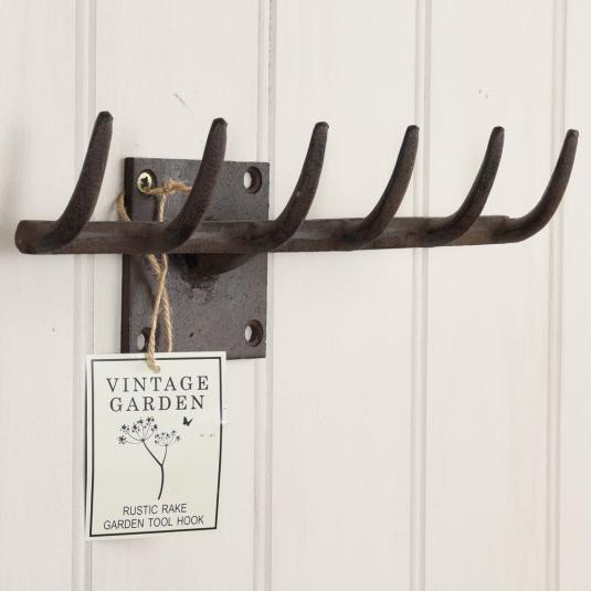 cast iron garden hooks