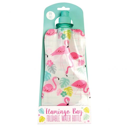 Flamingo Bay Folding Water Bottle Rex London Dotcomgiftshop