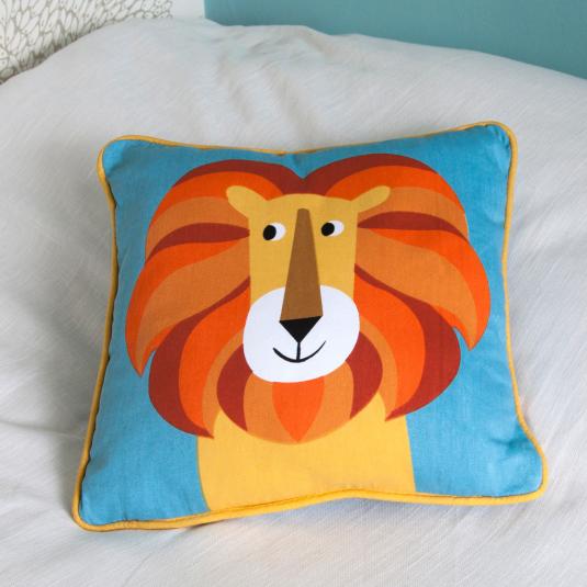 lion cushion