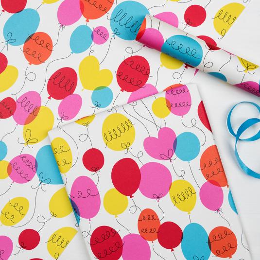 balloon gift wrap