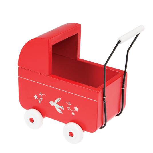 wooden pram toy