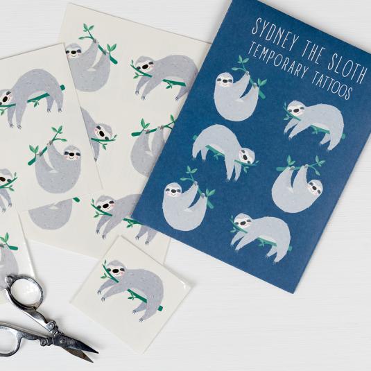 tattoo sloth temporary Tattoos  Rex Sheets)  The (2 London Sloth Temporary Sydney