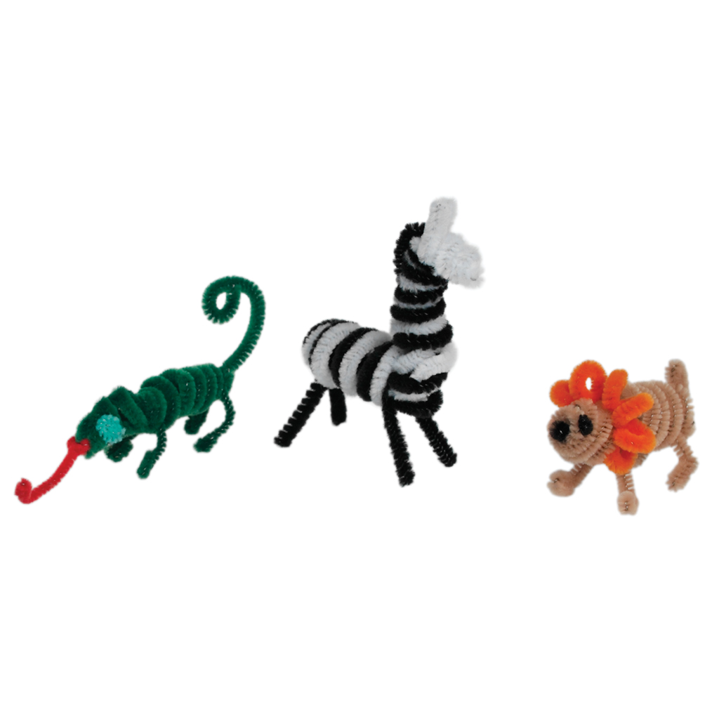 Wild Animal Pipe Cleaner Set Rex London