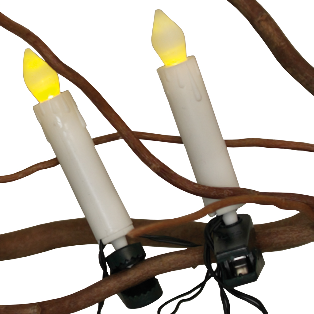 Flickering Christmas Candle Led Tree Lights | Rex London (dotcomgiftshop)